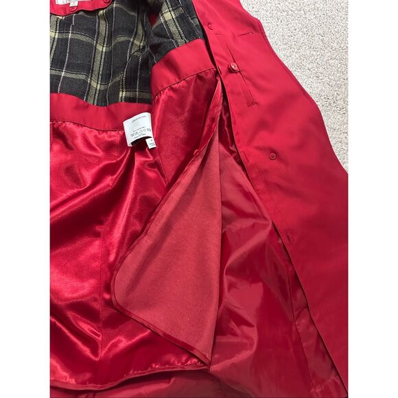 Beautiful Donatella Double Breasted Ruffle Hem Coat - Picture 12 of 15